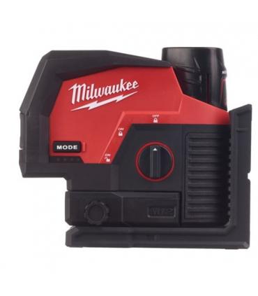 Niveau laser vert à deux lignes Milwaukee M12