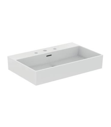Lavabo da appoggio o sospeso Ideal Standard serie Extra tre fori