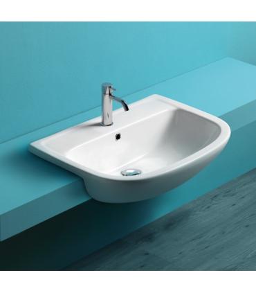 Lavabo da semincasso, Simas collezione Paola