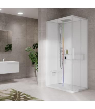 Novellini Glax 2 2.0 A shower enclosure 4.5 left flat hammam