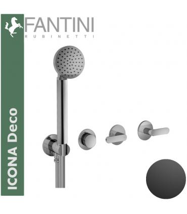 External part for bathtub mixer, Fantini Icona Deco with hand shower