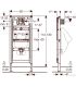 Module for wall mounted urinal, 112cm Geberit Duofix