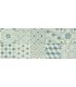 Piastrella inserto Marazzi serie Paint 20X50 cementine