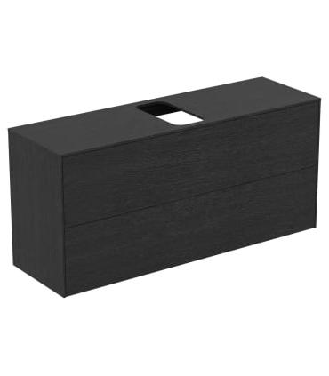 Mobile slim impiallacciato 2 cassetti per lavabo Ideal Standard Conca