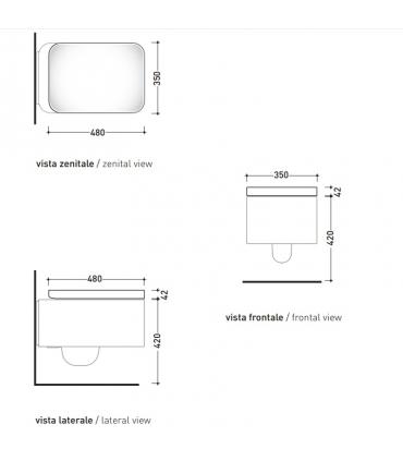 Abattant WC Nile Ceramica Flaminia NLCW03