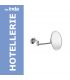 INDA Hotellerie miroir grossissant sur le mur, chrome, AV058L