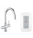 Mixer with Purifier and hot water for sink collection Red Grohe