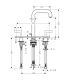 Hansgrohe rubinetto tradizionale tre fori lavabo axor raindance 39136.