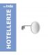 Magnifying mirror 1 arm, Inda collection Hotellerie