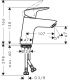 Miscelatore lavabo monoforo 70 collezione Logis Hansgrohe art.71077000