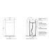 Lavabo a pavimento monolitico Ceramica Flaminia Flag FG52C