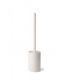 Toilet brush holder, Lineabeta, collection Baston, model 5024, ceramic e silicone