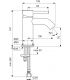 Miscelatore lavabo senza scarico Ideal Standard Ceraline BC268