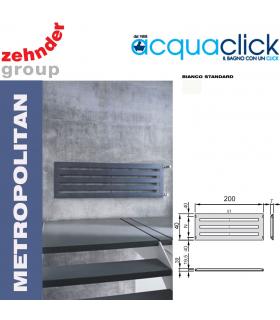 Radiateur Zehnder Metropolitan horizontal connexion S040