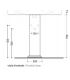 Column for washbasin Ceramica Flaminia Madre collection