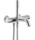 Bathtub thermostatic mixer with hand shower Nobili Likid