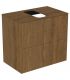 Mobile slim impiallacciato 2 cassetti per lavabo Ideal Standard Conca