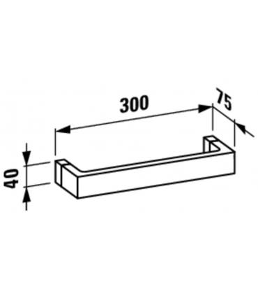 Porta asciugamani Laufen serie Kartell