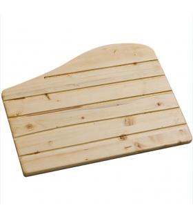 Planche en bois pour lavabo Lago