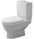 Close-coupled toilet Duravit Starck 3, white