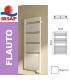 Irsap water towel warmer Flute collection with sta connection