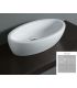 Simas lft spazio lft64  lavabo 63cm prof.33cm  da appoggio decorato.