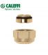 Bouchon Caleffi 386000 avec bouchon 23 p.1.5 pour sorties collecteurs