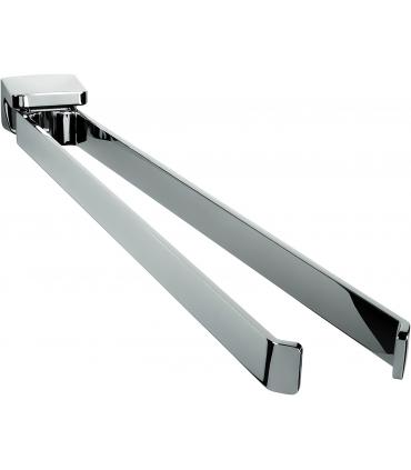 Swivel double towel rail Colombo collection alize' b2512 chrome.