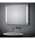 Koh-I-Noor mirror with LED side lights, height 60 cm