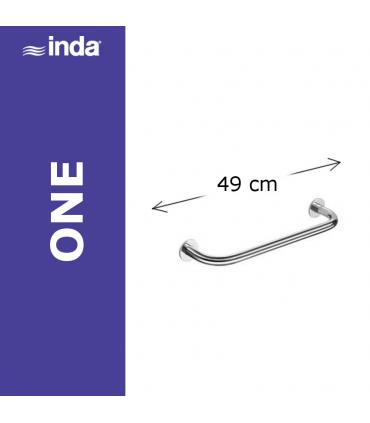 Porta salviette lineare INDA serie One art.AV190 attacchi ridotti