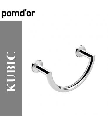 Cosmic Kubic 362055 towel ring holder 25x13cm chrome