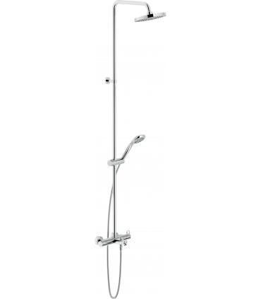 Bath column - shower Nobili series New Road thermostatic external shower head 20 cm