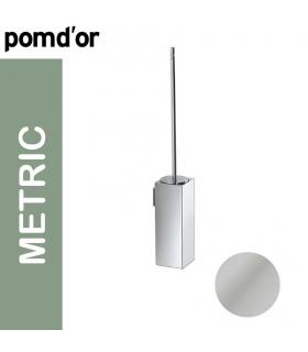Pomd'or Toilet brush holder wall hung chrome collection Metric
