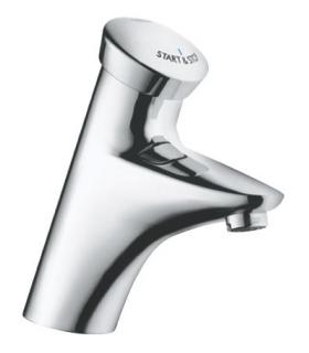 Timed tap for washbasin Grohe Eurodisc SE