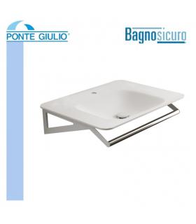 Washbasin consolle Ponte Giulio Cloud acrylic white