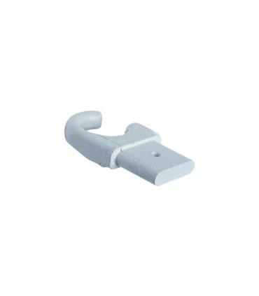 IRSAP kit Clothes hook one/three for Novo, white