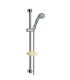 Rail slider 65cm 3 jets with soap holder Croma Hansgrohe