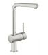 Single hole mixer for sink Grohe collection Minta
