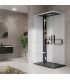 Novellini Glax 2 2.0 A shower enclosure 4.5 left flat hammam