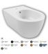 Bidet sospeso monoforo fissaggi nascosti serie Fusion Alchemy art.A0Y1D901