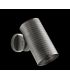 Soffione doccia da parete Gessi serie Spotwater316 Meccanica art.57225