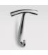 Clothes hook colombo collection luna cb37 chrome 11x14,5 cm