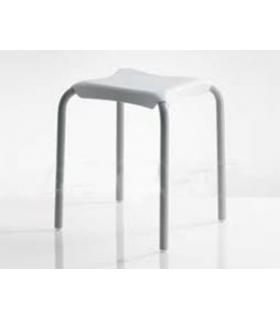 Bathroom stool colombo sit with seat made of ABS b9955 white