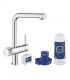 GROHE Blue Pure Minta Kitchen Sink Mixer Starter Kit