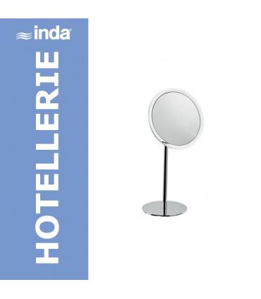 Miroir grossissant sur pied, Inda collection Hotellerie