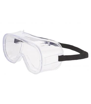 Transparent protective glasses