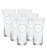 Boite   de 6 verres, Grohe Blue, en verre