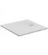 Receveur de douche effet pierre ultra plat Ideal Standard série Ultra Flat S, art.K8215FR en finition Solid Surface blanche, dim