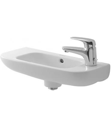 Duravit, Small washbasin single hole left da 36 cm, D-Code, 0705360009, white