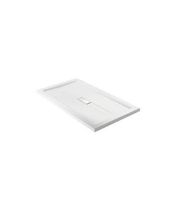 Shower tray rectangular white Teuco collection Wilmotte